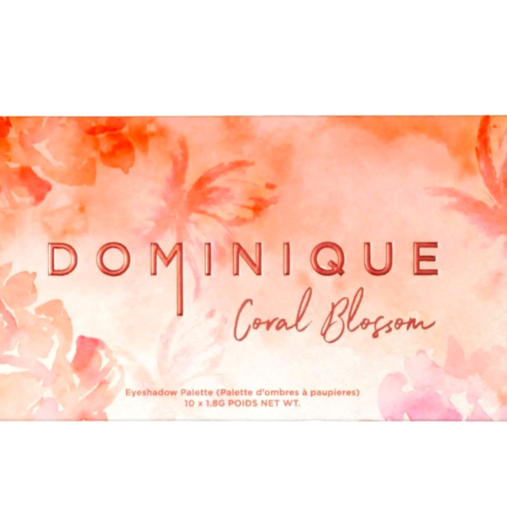 Dominique Coral Blossom Eyeshadow Palette